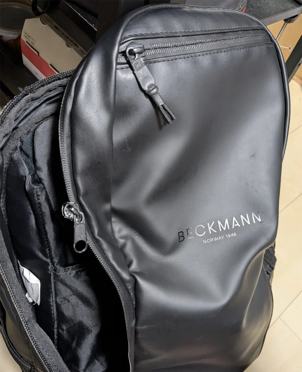 BECKMANN】ベックマン ノルウェー バックパック STREET Light Blue 